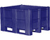 Пластиковый контейнер Big Box 1200х1000х740 мм сплошной на полозьях маленькое Пластиковый контейнер Big Box 1200х1000х740 мм сплошной на полозьях маленькое